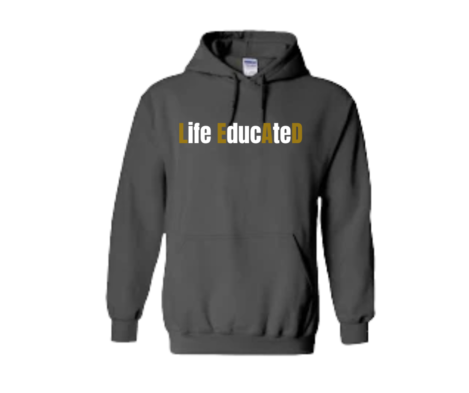 Life EducAteD hoodie - LEAD in Gold