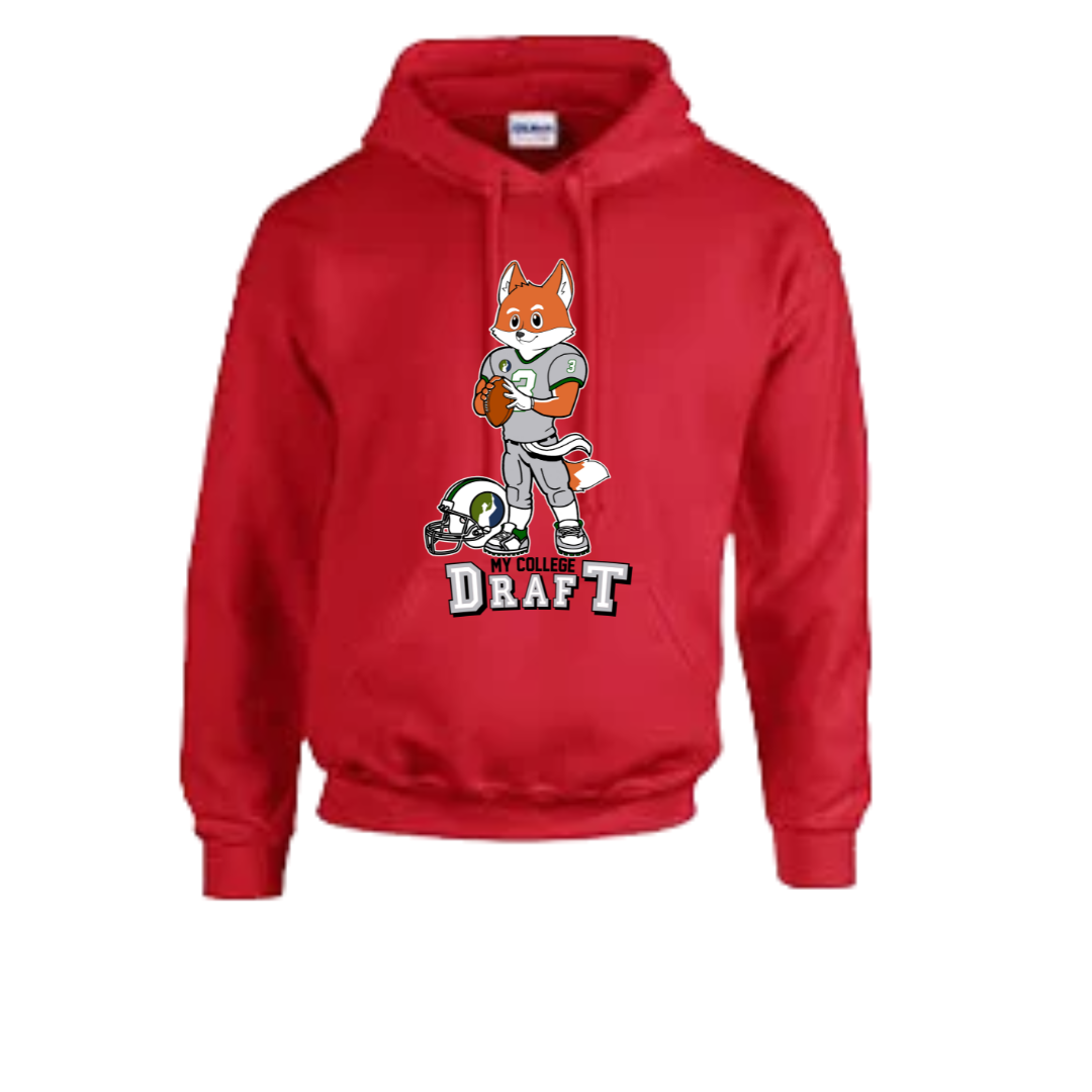 Get Knowlege- football hoodie.