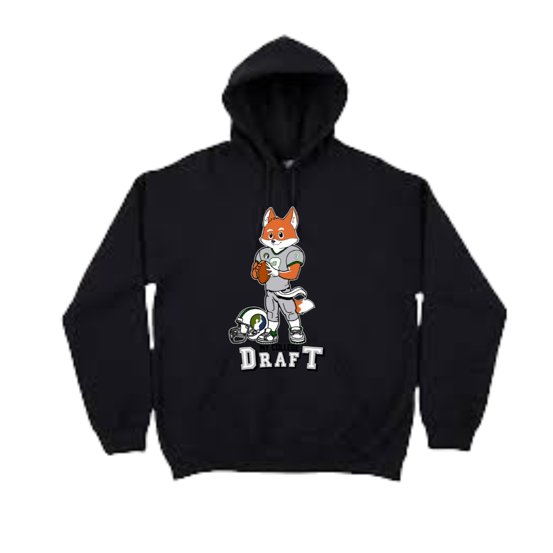 Get Knowlege- football hoodie.