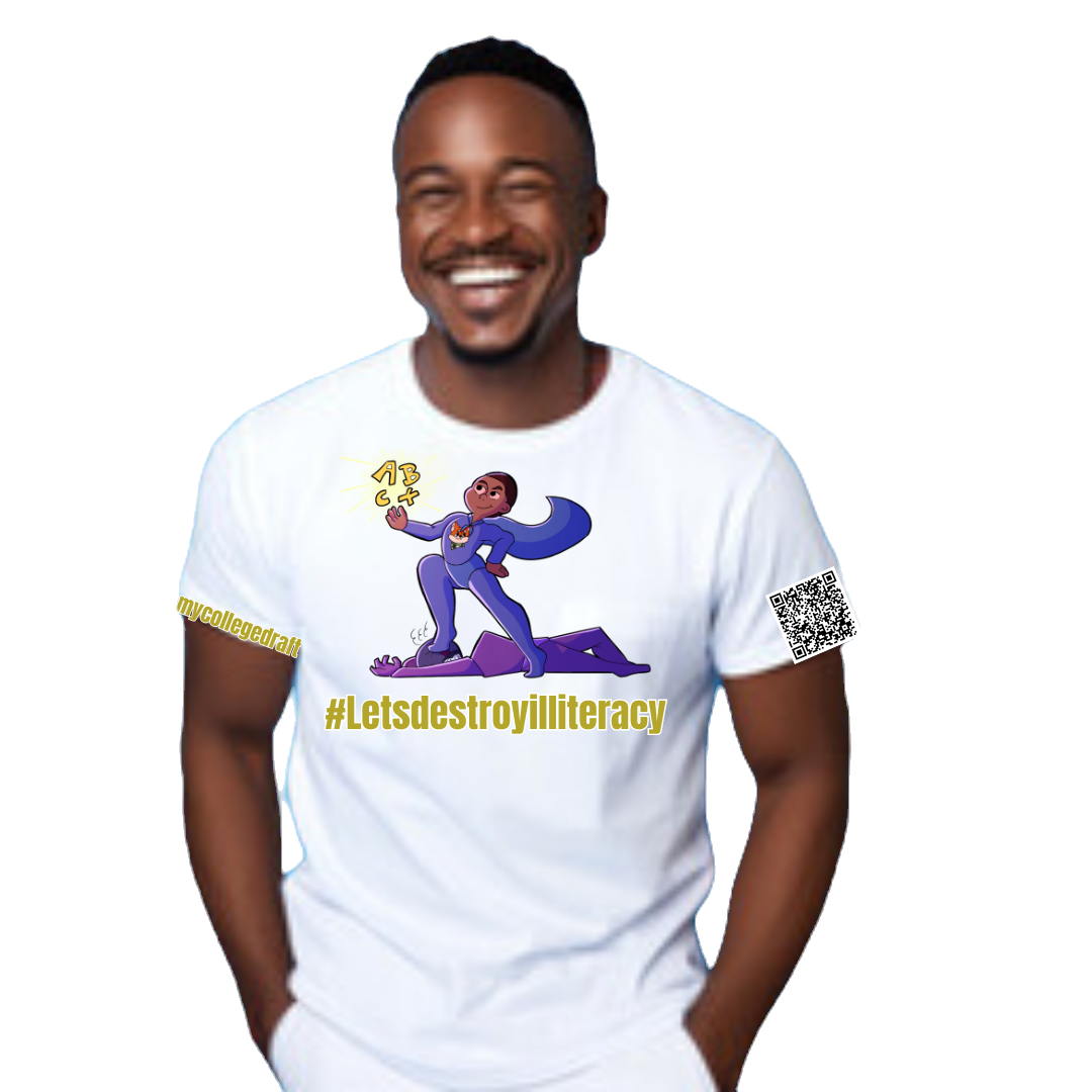 Each One Grab One Literacy campaign T-shirt